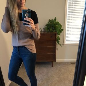 SOLD ➕ Modern Color Block Sweater ➕